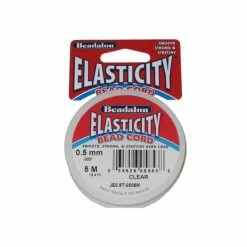 Beadalon Elasticity Bead Cord Reel 0.5mm X 5m