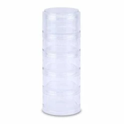 Front Page 45 Beadalon Small Stackable Containers 6 Pack