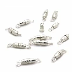 Beads Unlimited Silver Clasp Finding 13mm X 5mm 25 Pack