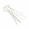 Beads Unlimited Silver Plated Eyepin 5cm 12 Pack