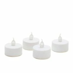 Hobbycraft LED Flameless Candle Tea Lights 4 Pack