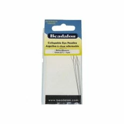 Beadalon Collapsible Eye Beading Needles 6.4cm 4 Pack