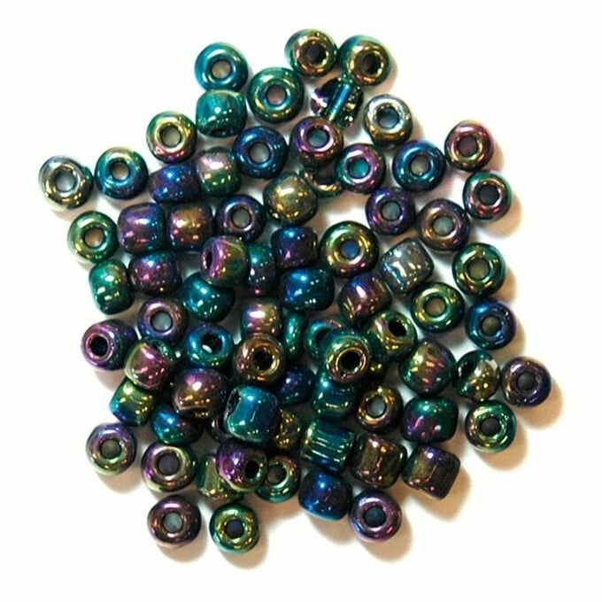 Craft Factory Rainbow E Beads 4mm 7g 1 Craft Factory Rainbow E Beads 4mm 7g