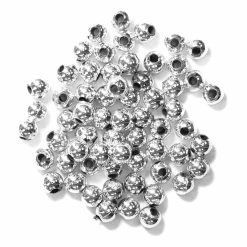 Craft Factory Silver Pearl Beads 4mm 7g