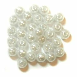 Craft Factory White Pearl Beads 6mm 7g
