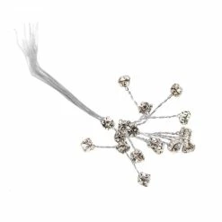 Hobbycraft Silver Diamante Branches 12 Pieces