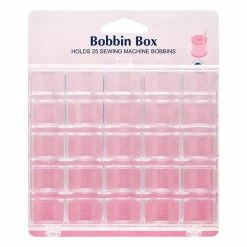 Hemline Bobbin Storage Box 11.5cm X 10cm
