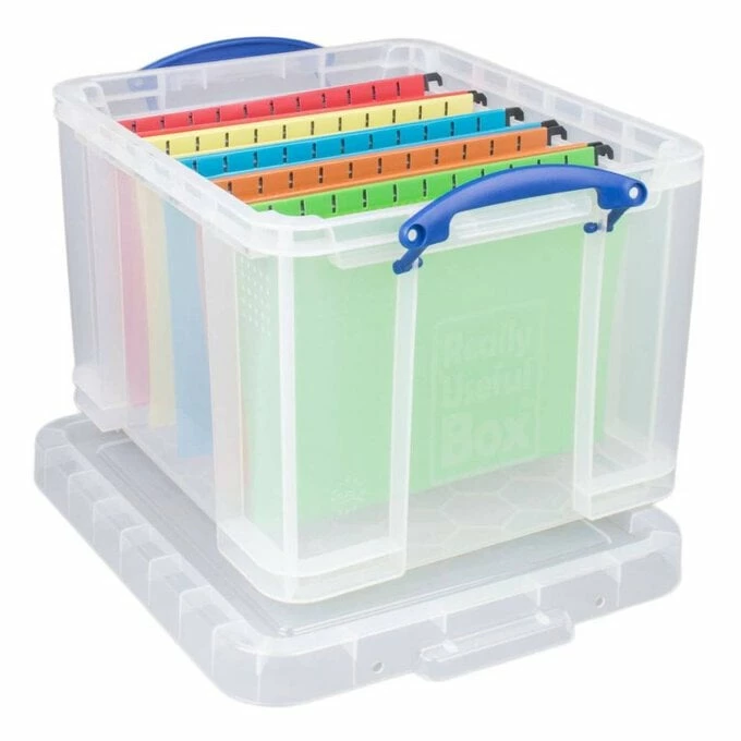 Really Useful Products Really Useful Clear Box 35 Litres 2 Really Useful Products Really Useful Clear Box 35 Litres - Image 2