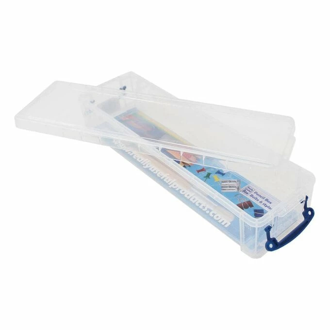 Really Useful Products Really Useful Clear Plastic Storage Box 1.5 Litres 1 Really Useful Products Really Useful Clear Plastic Storage Box 1.5 Litres