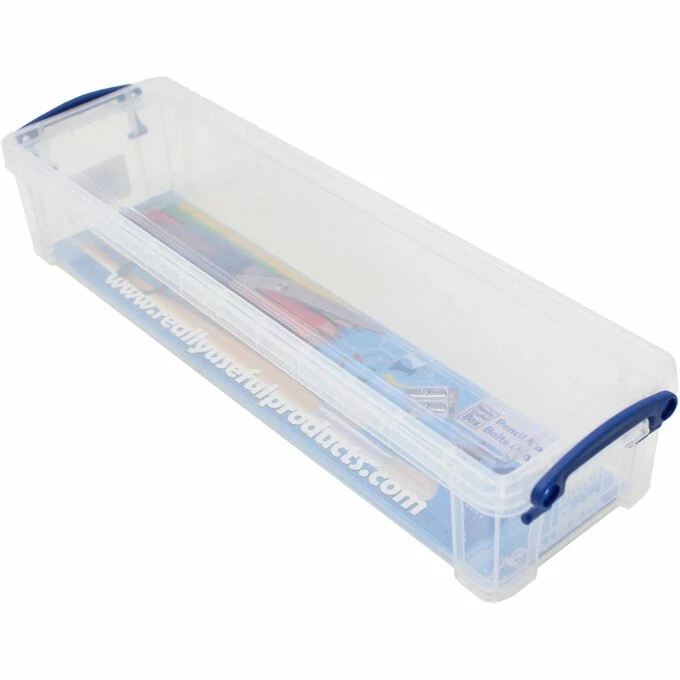 Really Useful Products Really Useful Clear Plastic Storage Box 1.5 Litres 3 Really Useful Products Really Useful Clear Plastic Storage Box 1.5 Litres - Image 3