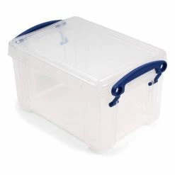 Really Useful Products Really Useful Clear Plastic Storage Box 1.6 Litres