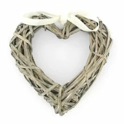 Hobbycraft Wicker Heart Wreath 15cm X 15cm