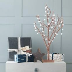 Hobbycraft Decorative White Twig Tree 76cm -Christmas Decorations shop 578797 1000 12 decorative white twig tree 76cm