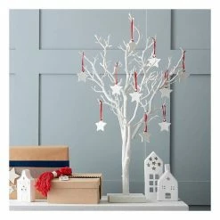 Hobbycraft Decorative White Twig Tree 76cm -Christmas Decorations shop 578797 1000 1 decorative white twig tree 76cm