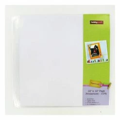 Hobbycraft Page Protectors 12 X 12 Inches 10 Pack