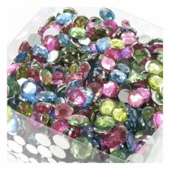 Hobbycraft Round Pastel Colour Acrylic Stones