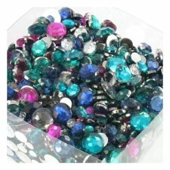Hobbycraft Mixed Round Acrylic Stones