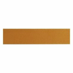 Bowtique Gold Double-Faced Satin Ribbon 12mm X 5m