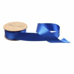 Bowtique Royal Blue Double-Faced Satin Ribbon 24mm X 5m