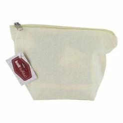 Hobbycraft Antique White Cotton Zip Pouch 23cm X 16cm X 8cm -Christmas Decorations shop 594447 1000 2 antique white cotton zip pouch 23cm x 16cm x 8cm
