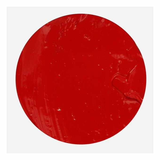 Hobbycraft Medium Red Art Acrylic Paint 75ml 2 Hobbycraft Medium Red Art Acrylic Paint 75ml - Image 2