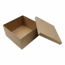 Hobbycraft Mache Square Shaped Box 32cm