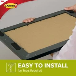 Command Black Medium Picture Hanging Strips 4 Pieces -Christmas Decorations shop 610198 1000 3 command black medium picture hanging strips 4 pieces