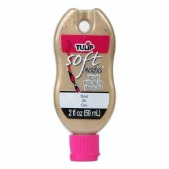 Tulip Metallic Gold Soft Matte Fabric Paint 59ml