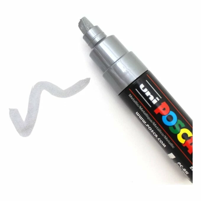 Uni-ball Silver Posca Marker PC-8K 1 Uni-ball Silver Posca Marker PC-8K