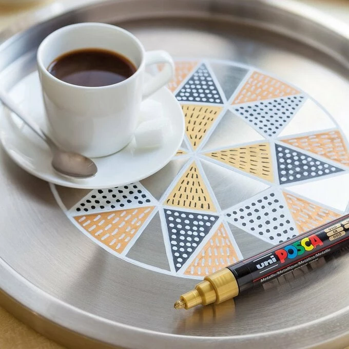 Uni-ball Silver Posca Marker PC-8K 7 Uni-ball Silver Posca Marker PC-8K - Image 7