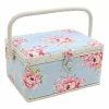Hobbycraft Beautiful Bloom Sewing Box 15cm X 26cm X 19cm