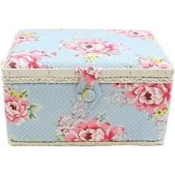Hobbycraft Beautiful Bloom Sewing Box 15cm X 26cm X 19cm -Christmas Decorations shop 620666 1000 3 beautiful bloom sewing box 15cm x 26cm x 19cm