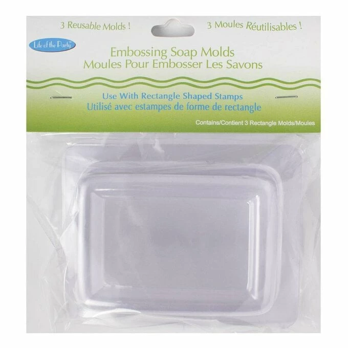 Life Of The Party Embossing Soap Mould 3 Pack 1 Life Of The Party Embossing Soap Mould 3 Pack