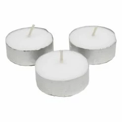 Hobbycraft White 6 Hour Tea Lights 25 Pack