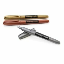 Hobbycraft Metallic Marker Pen 3 Pack