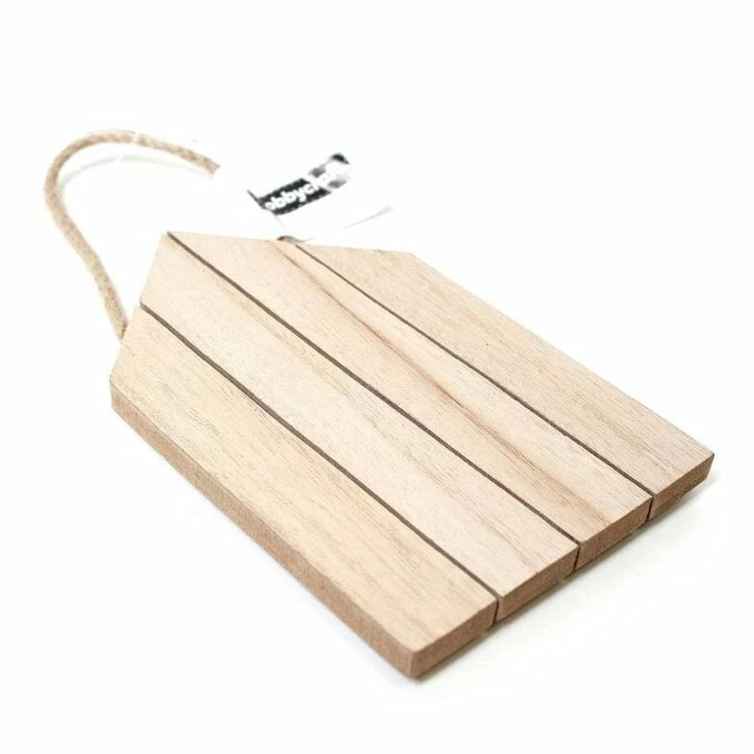 Hobbycraft Wooden House Wall Plaque 2 Hobbycraft Wooden House Wall Plaque - Image 2