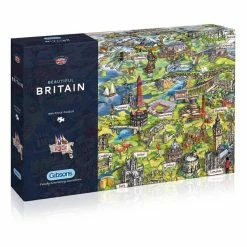 Gibsons Beautiful Britain Jigsaw Puzzle 1000 Pieces