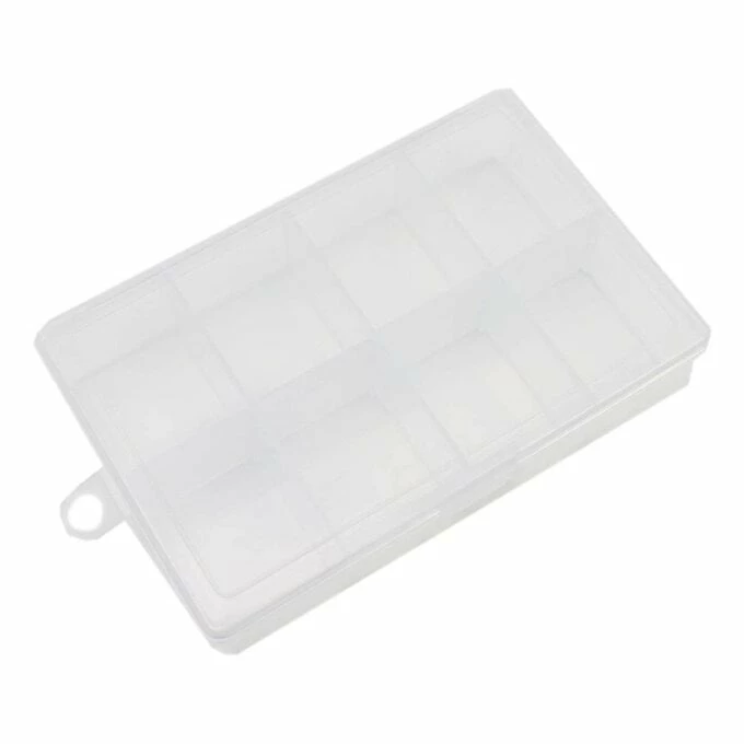 Hobbycraft Plastic Storage Box 11.5cm X 7cm 2 Hobbycraft Plastic Storage Box 11.5cm X 7cm - Image 2