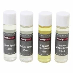 Hobbycraft Christmas Candle Fragrance Oils 13ml 4 Pack