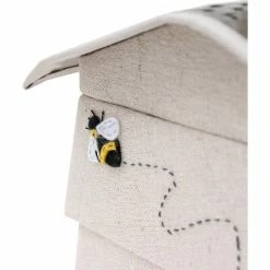 Hobbycraft Bumble Bee Hive Sewing Box 19cm X 29cm X 19cm -Christmas Decorations shop 631338 1000 4 bumble bee hive sewing box 19cm x 29cm x 19cm