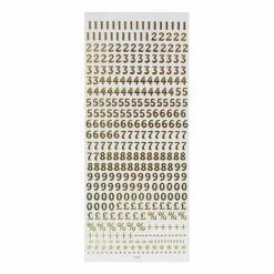 Front Page -Christmas Decorations shop 635282 1002 2 anitas small gold number outline stickers