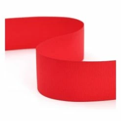 Bowtique Red Grosgrain Ribbon 38mm X 5m