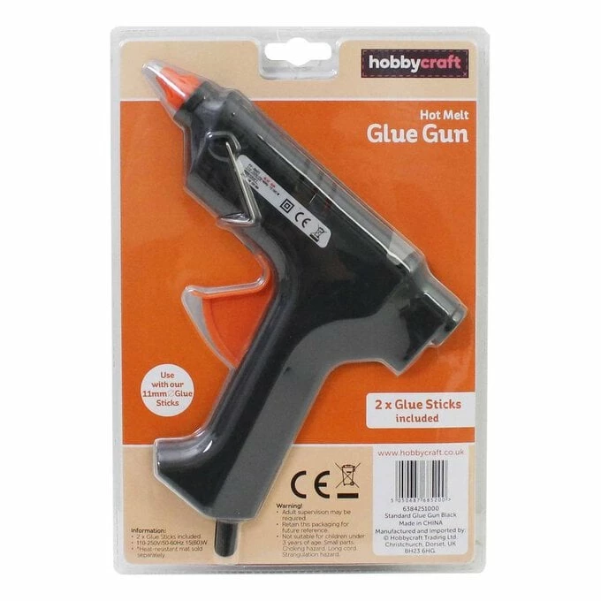 Hobbycraft Black Hot Melt 11mm Glue Gun 2 Hobbycraft Black Hot Melt 11mm Glue Gun - Image 2