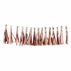 Ginger Ray Rose Gold Tassel Garland 2m