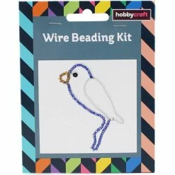 Hobbycraft Bird Wire Beading Kit -Christmas Decorations shop 639574 1000 3 bird wire beading kit