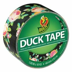 Neon Floral Duck Tape 4.8cm X 9m