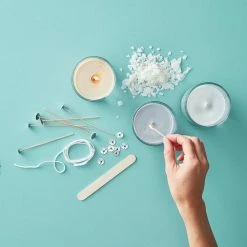 Hobbycraft Pre-Waxed Wick Assemblies For Paraffin Wax 80mm 10 Pack -Christmas Decorations shop 642751 1000 3 pre waxed wick assemblies for paraffin wax 80mm 10 pack