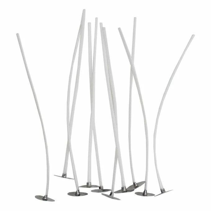 Hobbycraft Pre-Waxed Wick Assemblies For Paraffin Wax 120mm 10 Pack 1 Hobbycraft Pre-Waxed Wick Assemblies For Paraffin Wax 120mm 10 Pack