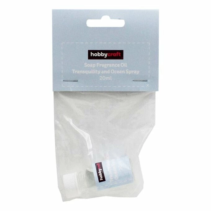 Hobbycraft Tranquility And Ocean Spray Soap Fragrance Oil 20ml 2 Hobbycraft Tranquility And Ocean Spray Soap Fragrance Oil 20ml - Image 2