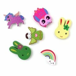 Hobbycraft Wooden Charm Beads 20 Pack